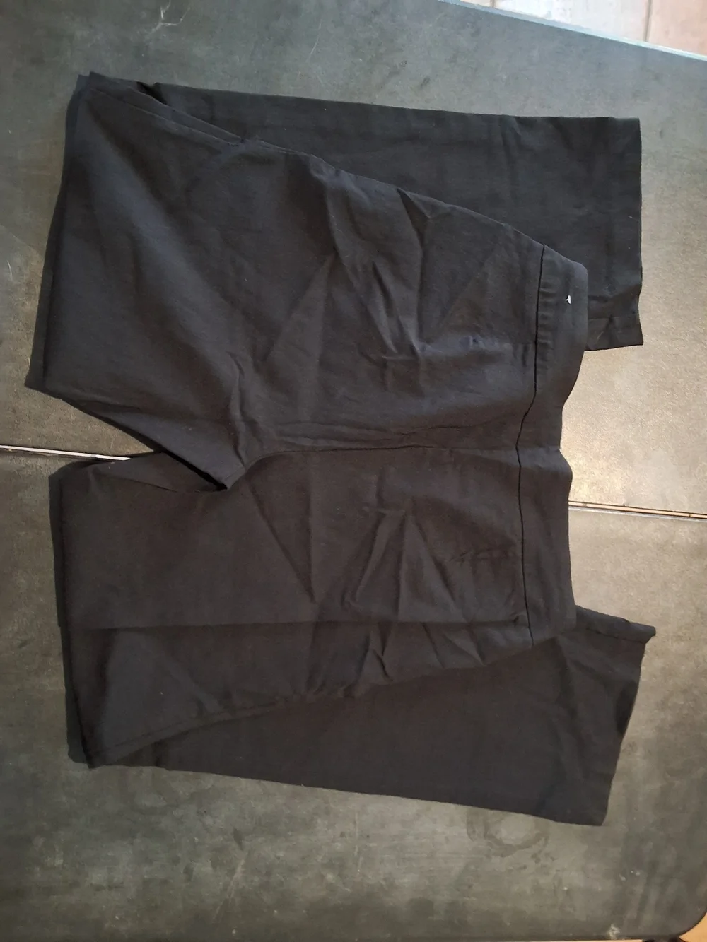 Time and Tru Black Straight-Leg Women's Slacks - Classic Everyday Fit - Picture 3 of 5